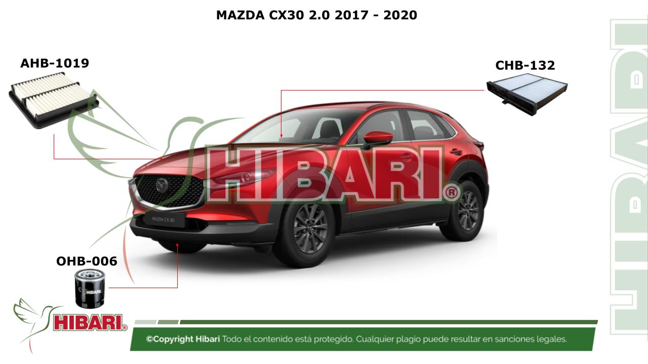 En este momento estás viendo MAZDA CX30 2.0 2017 – 2020